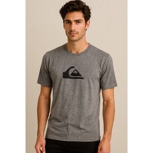 NWT Quiksilver Mountain  L Wave MTO Y2K Minimalist Surfer Skater T-Shirt
